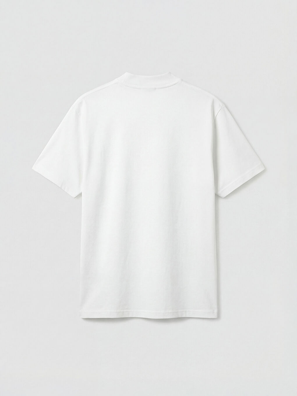 Ekru Bisiklet Yaka Taşlı Kadın Tunik-1