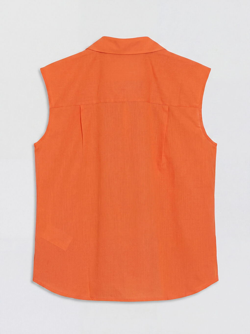 Turuncu Regular Fit Kadın Gömlek-1