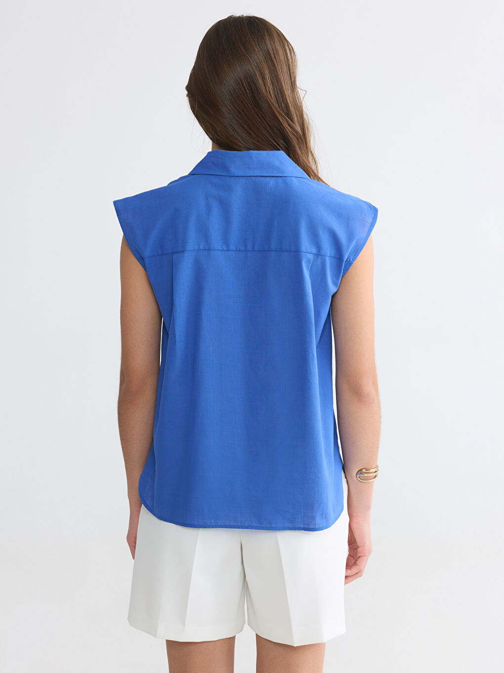 Woman BLUE Shirt-3