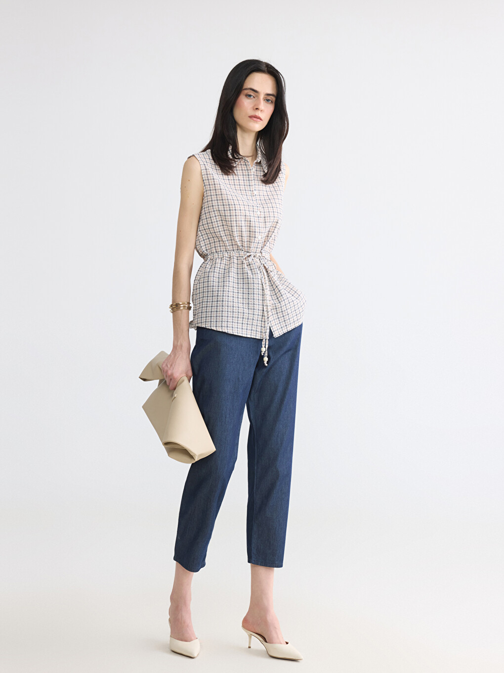 Woman Ecru Shirt-1