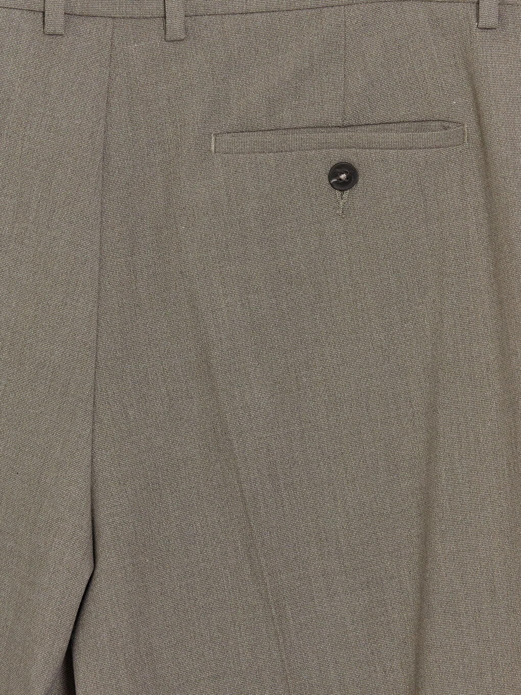 Bej Standart Kalıp Erkek Pantolon-3