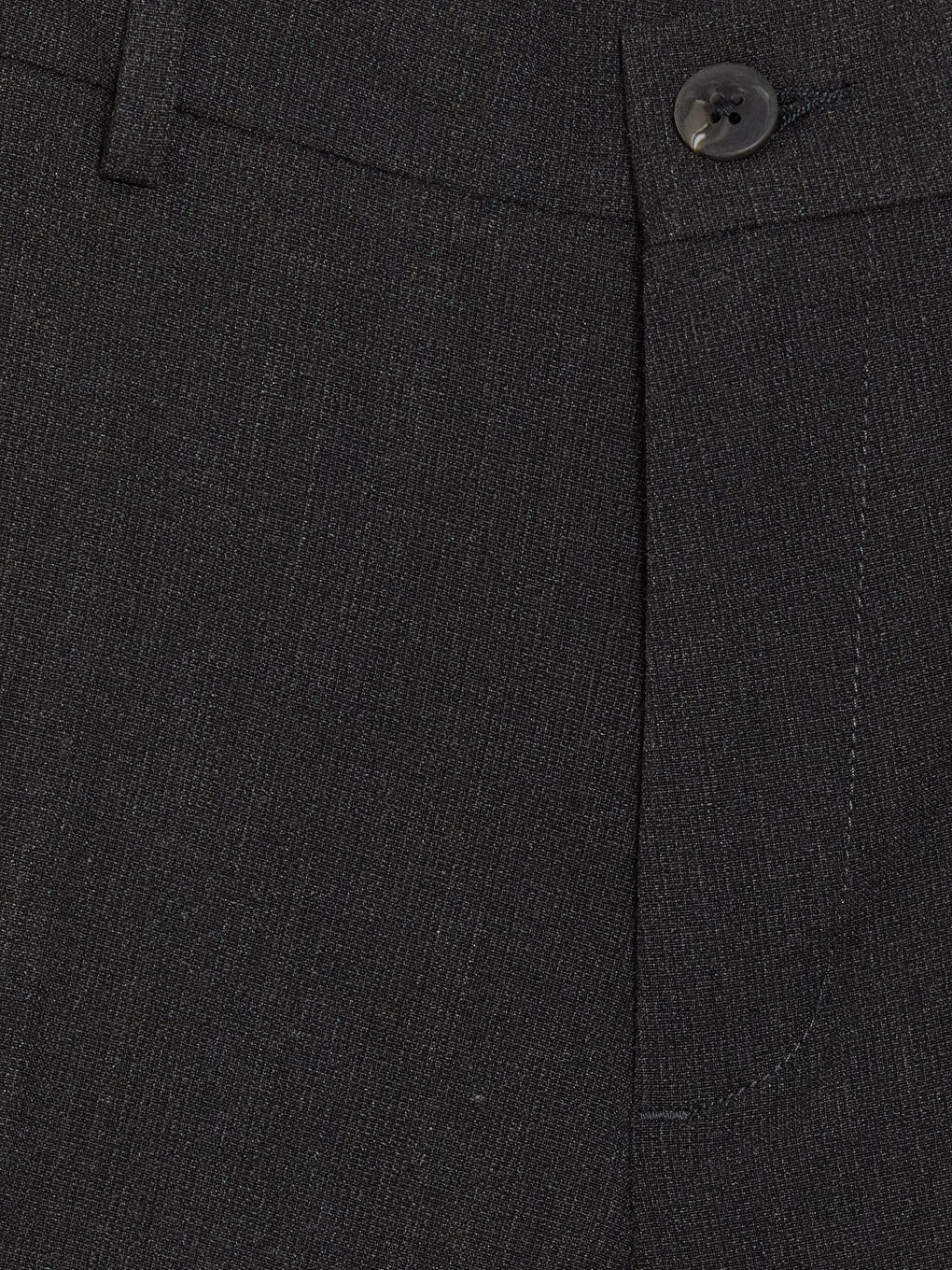 Kahverengi Standart Kalıp Erkek Pantolon-2