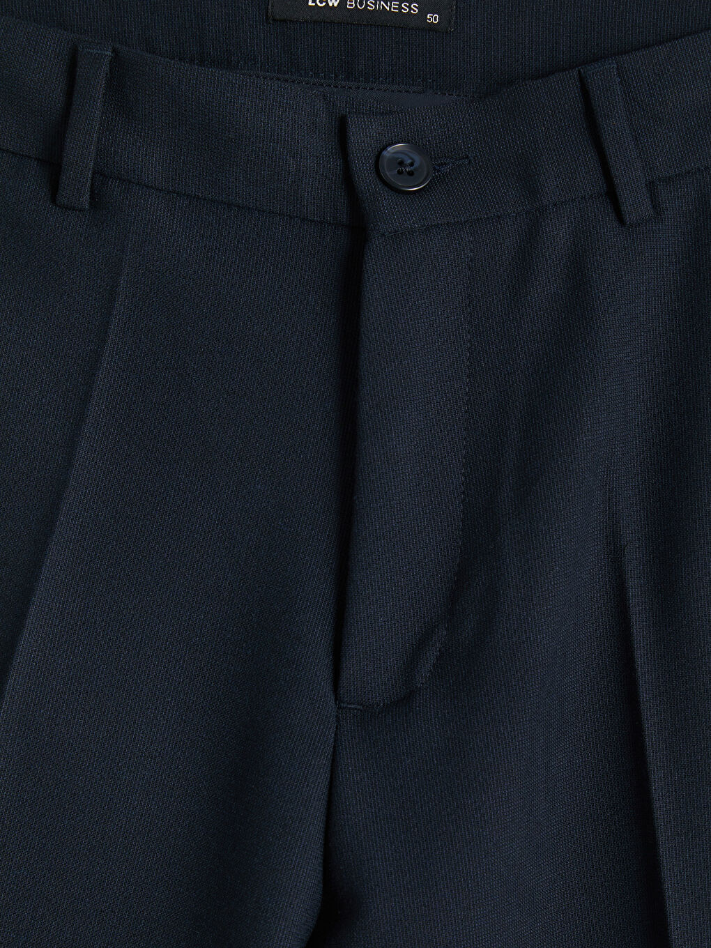 Lacivert Standart Kalıp Erkek Pantolon-2