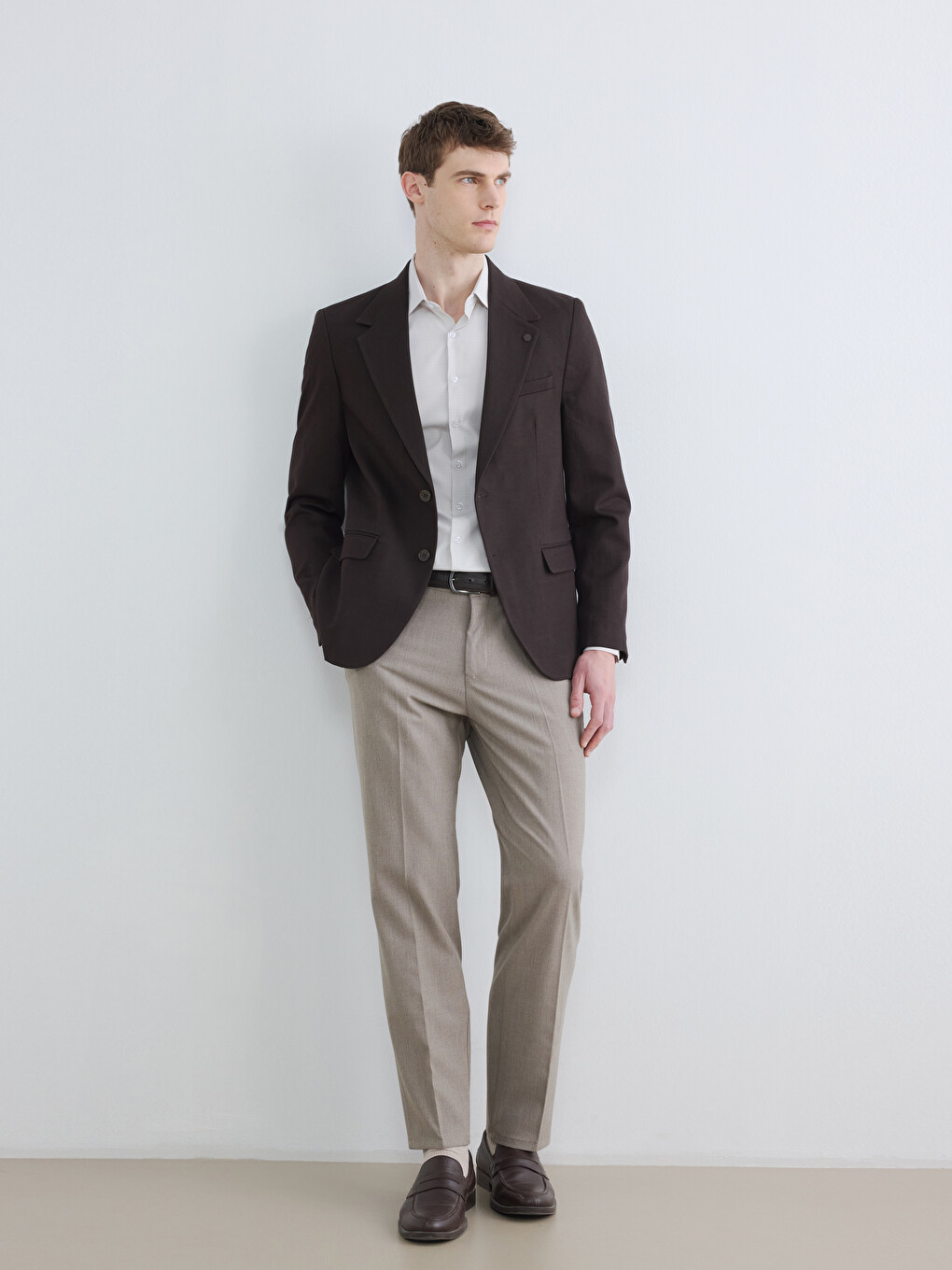 Standard Fit Men's Trousers-1