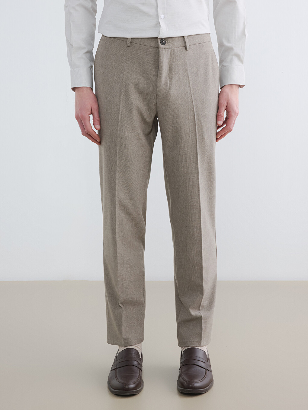 Standard Fit Men's Trousers-2