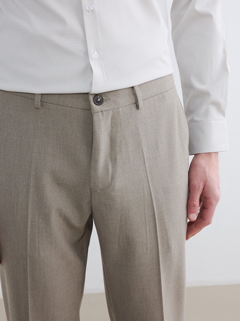 Standard Fit Men's Trousers-3