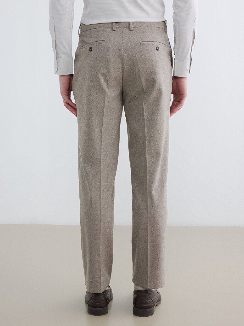Standard Fit Men's Trousers-4