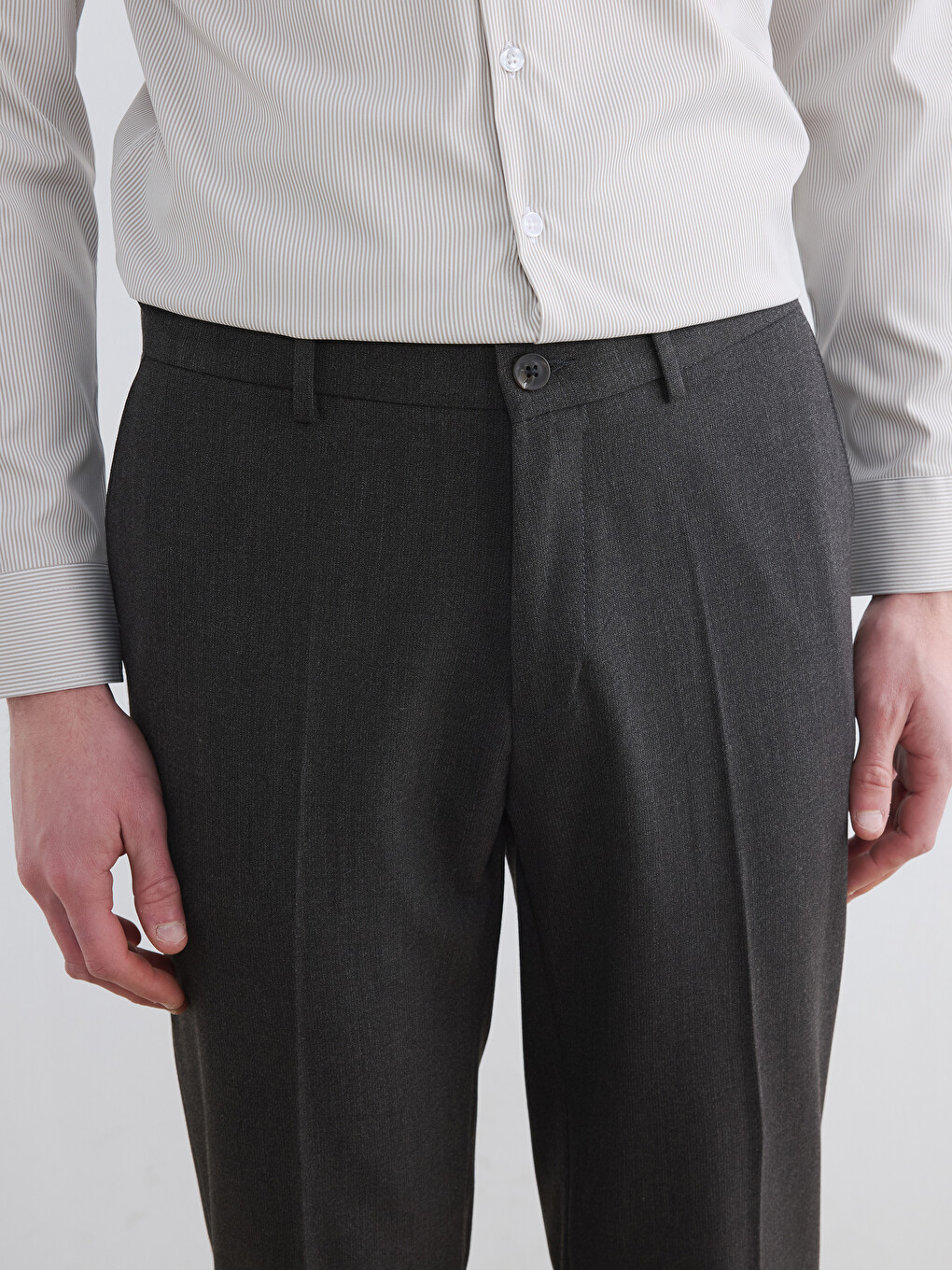 Standard Fit Men's Trousers-3