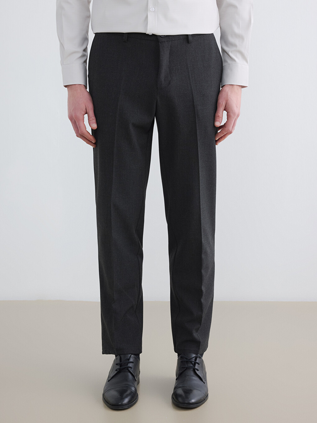 Standard Fit Men's Trousers-2