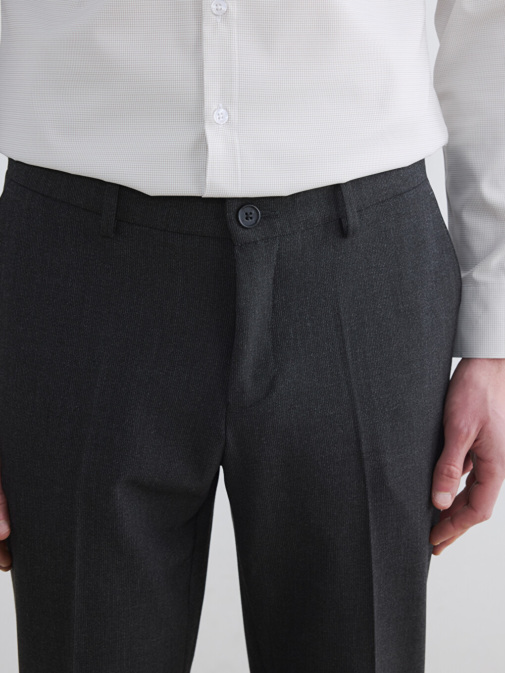 Standard Fit Men's Trousers-3