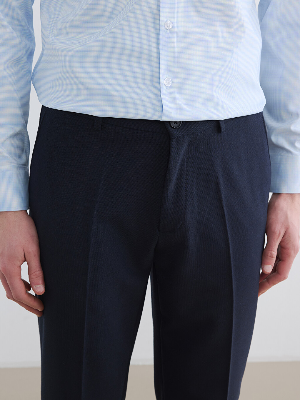 Standard Fit Men's Trousers-3