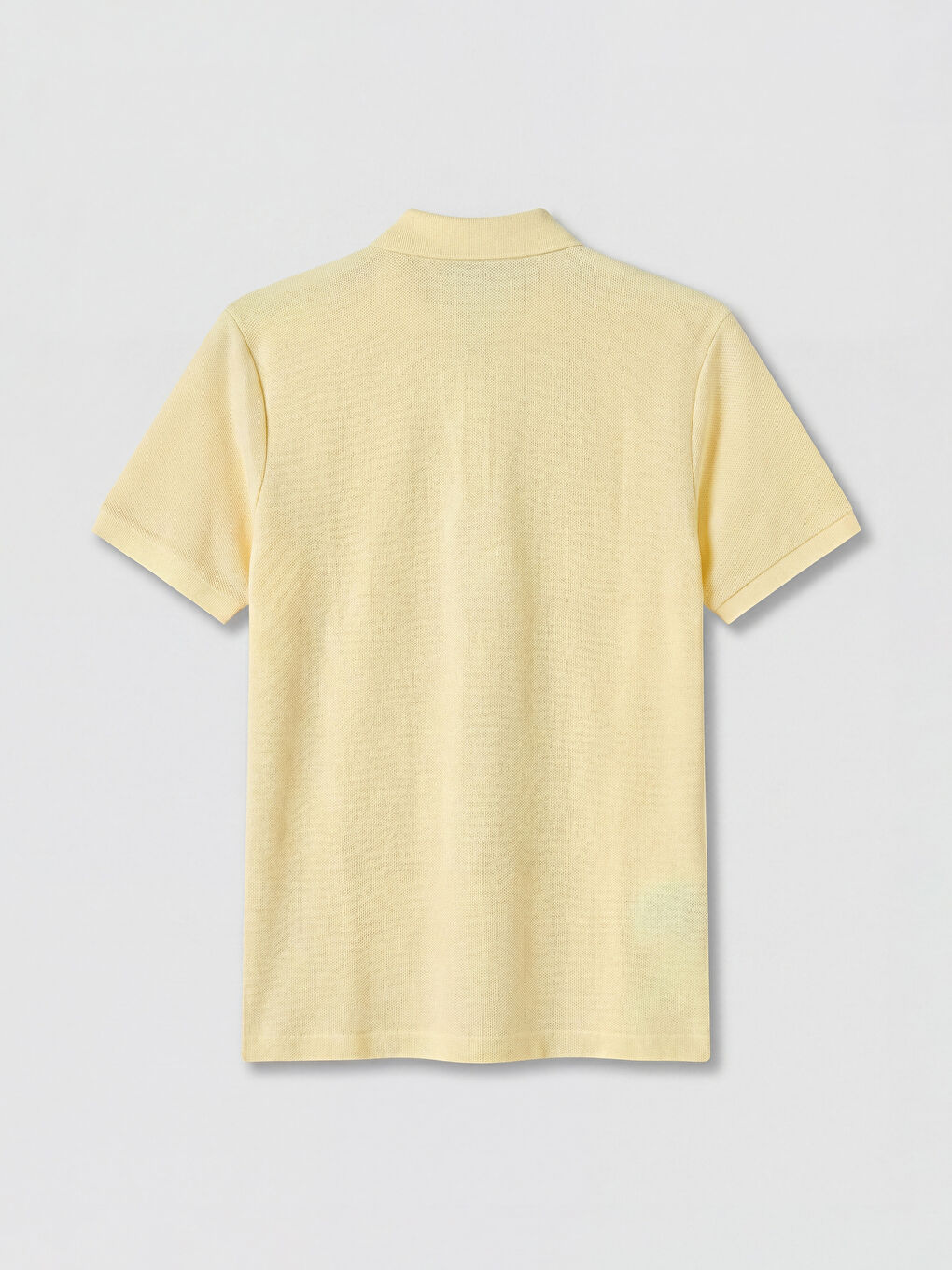 Sarı Polo Yaka Pike Erkek Tişört-1