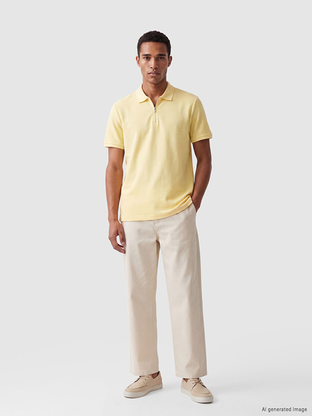 Tricou Polo Piqué Bărbați-1