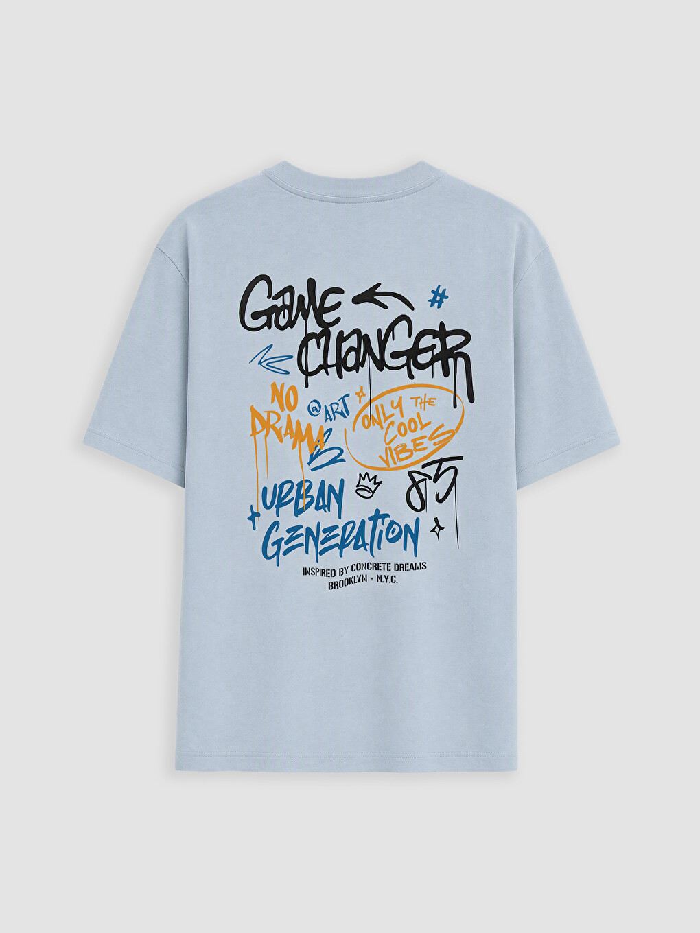 Crew Neck Jersey Men's T-shirt-2