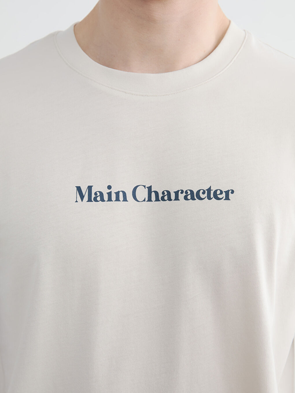 Crew Neck Printed Men's T-Shirt-2