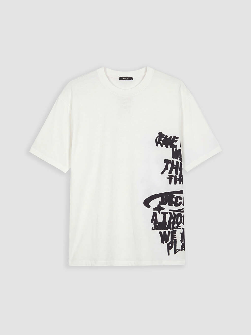 Crew Neck Embroidered Men's T-shirt-4