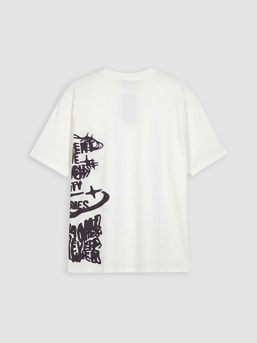 Crew Neck Embroidered Men's T-shirt-5
