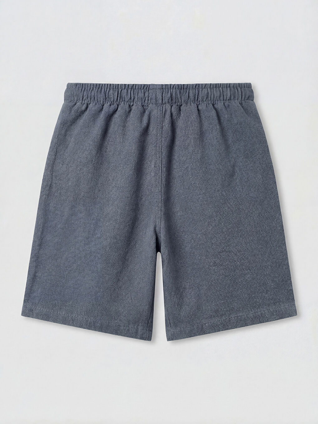 İndigo Beli Lastikli Erkek Bebek Şort-1