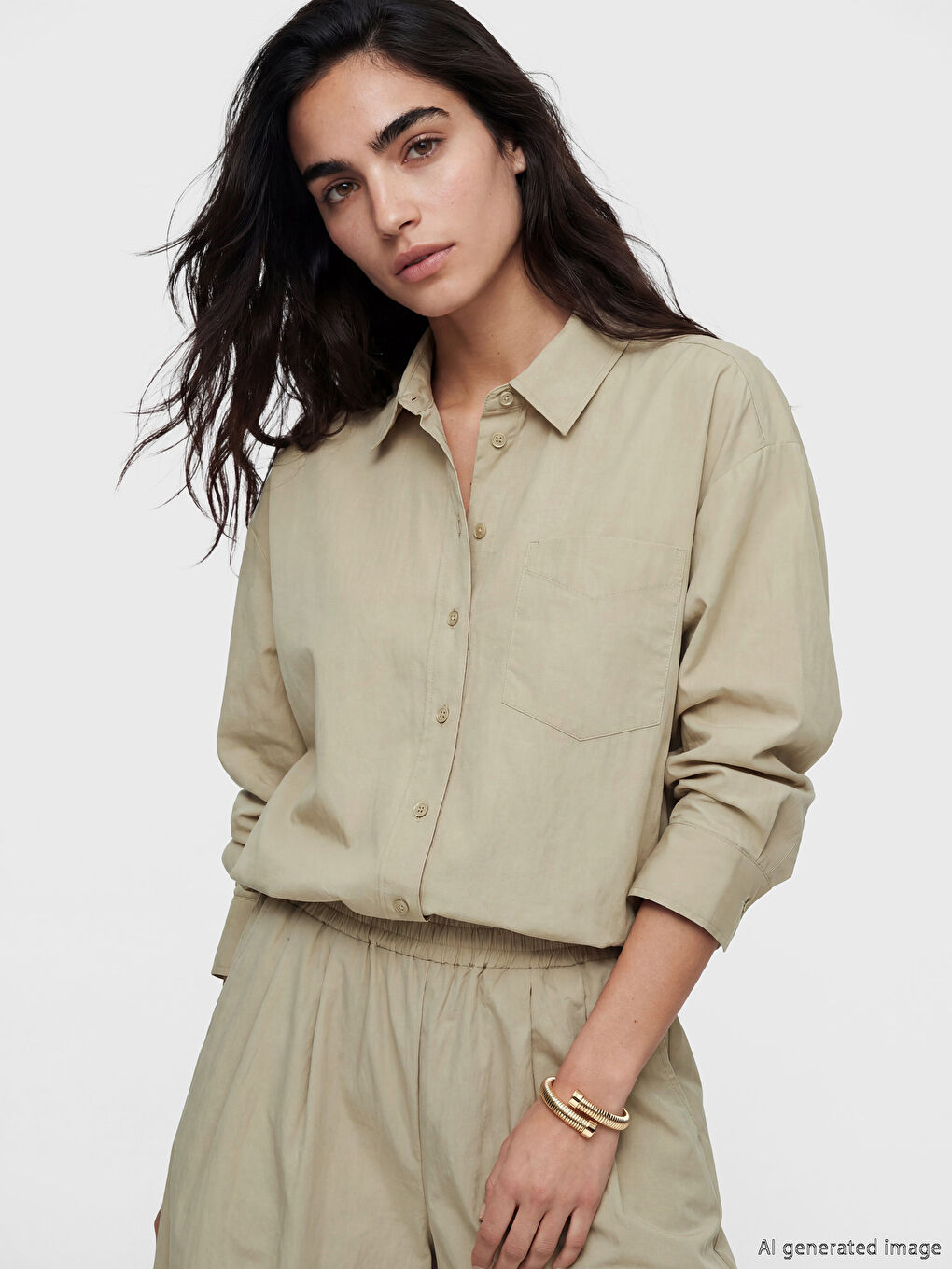 поплин oversize әйелдер жейдесі