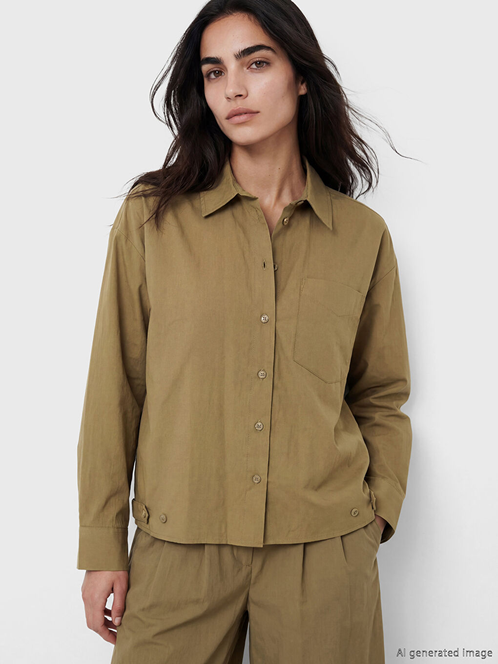 поплин oversize әйелдер жейдесі