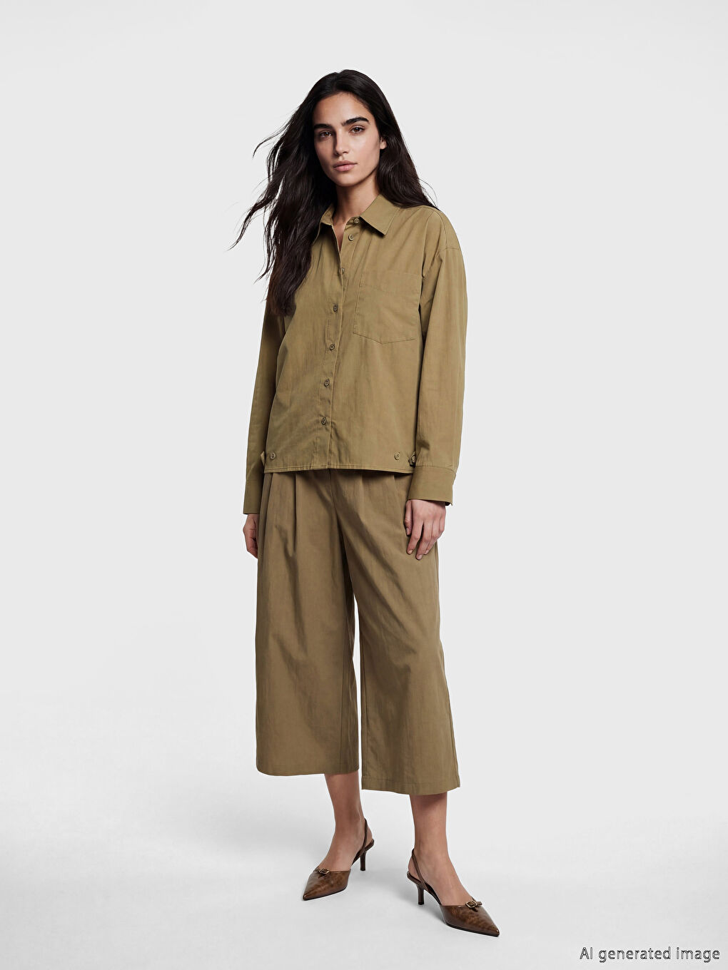 поплин oversize әйелдер жейдесі-1