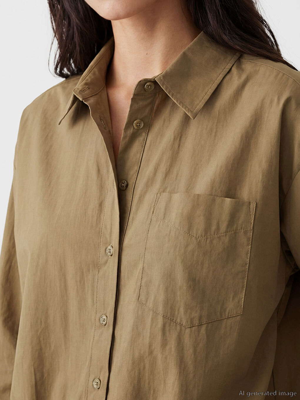 поплин oversize әйелдер жейдесі-2