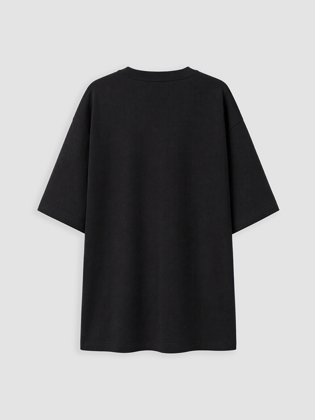 Man Black T-shirt-2