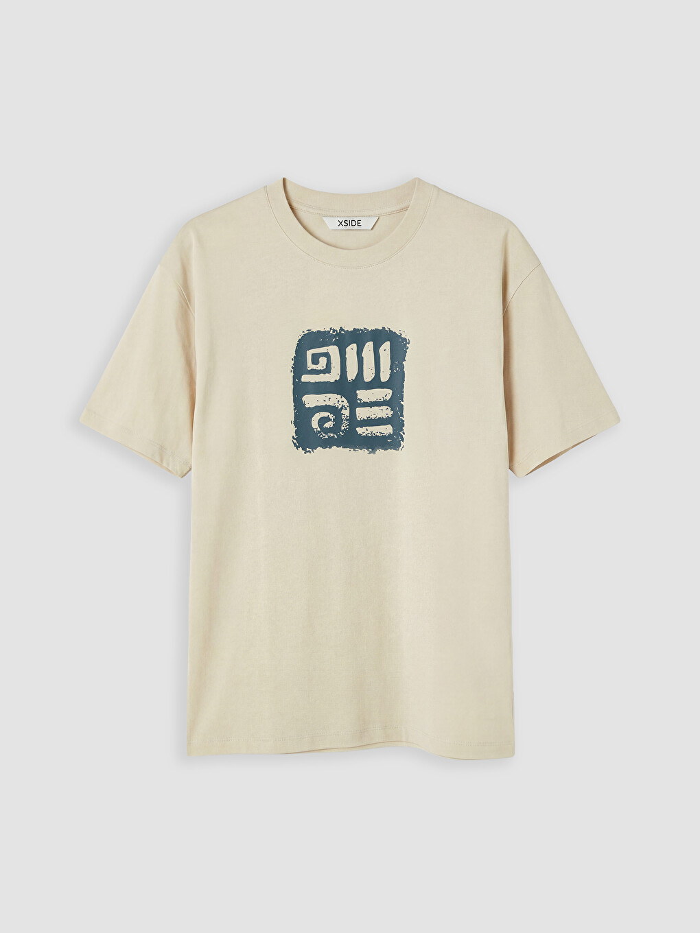 Crew Neck Printed Men's Jersey T-Shirt