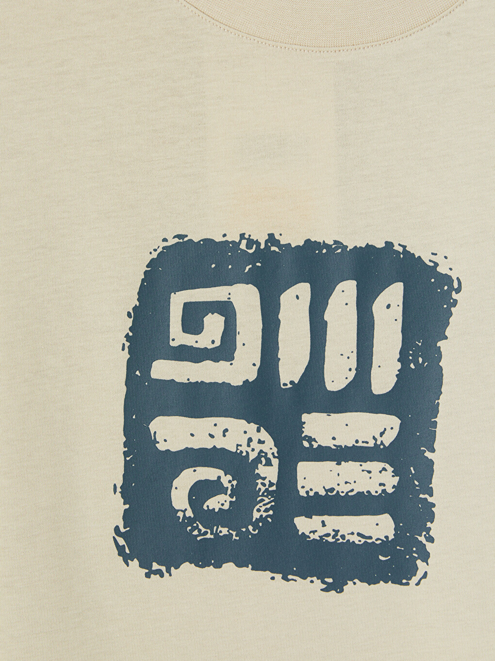 Crew Neck Printed Men's Jersey T-Shirt-1