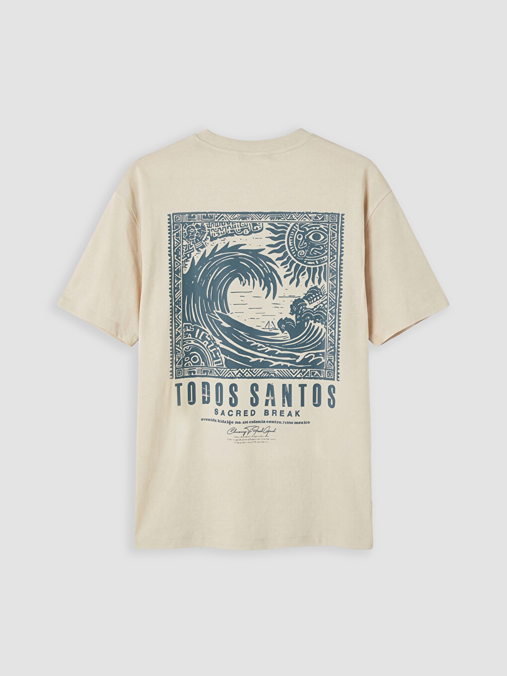 Crew Neck Printed Men's Jersey T-Shirt-2