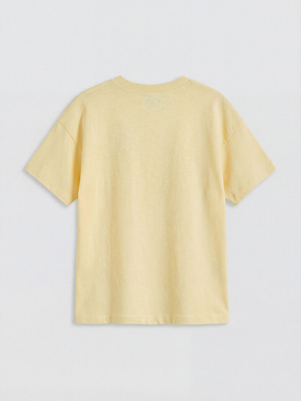 تي شيرت ياقة دائرية مطبوع للأولاد طقم من قطعتين-2