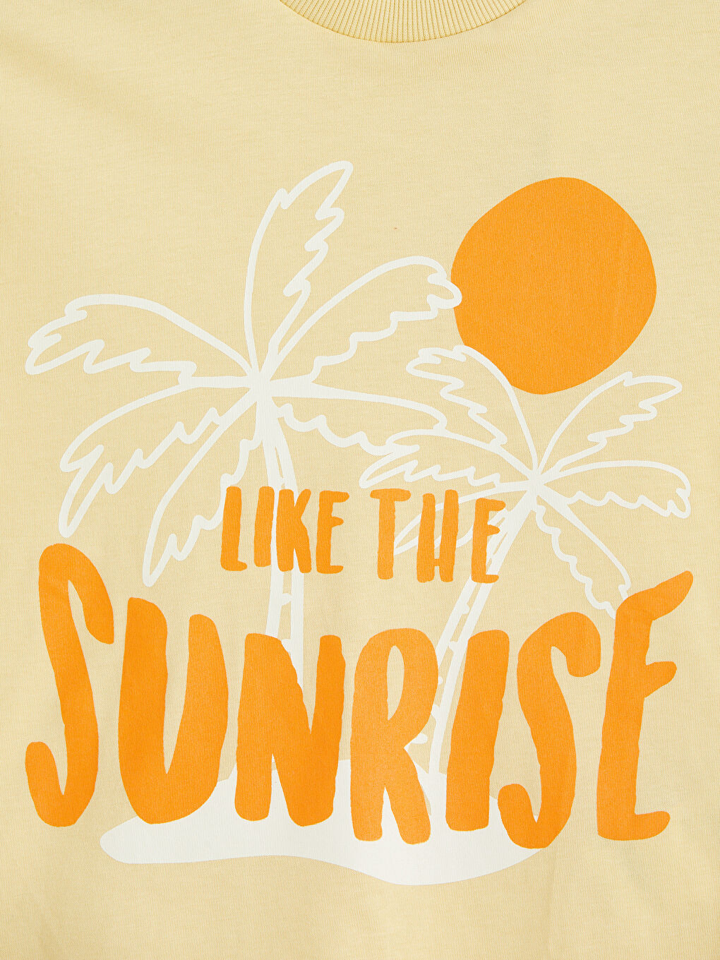 تي شيرت ياقة دائرية مطبوع للأولاد طقم من قطعتين-5