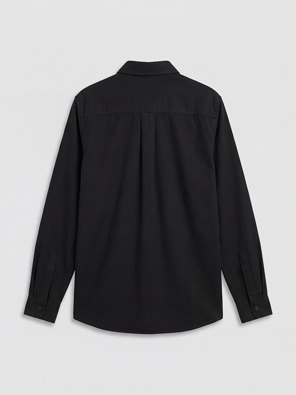 Lacivert Uzun Kollu Erkek Çocuk Gömlek-1