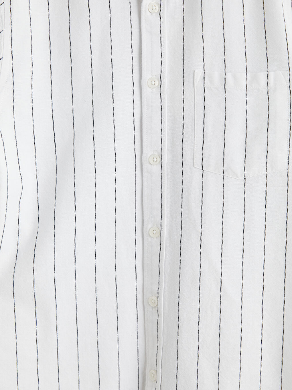 Ekru Çizgili Erkek Çocuk Gömlek-2