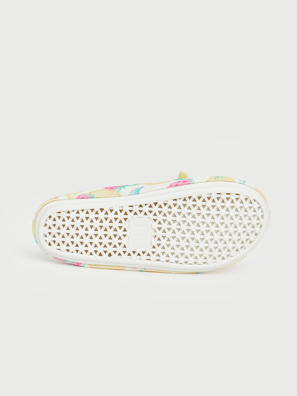 Sarı Meyve Desenli Kız Çocuk Deniz Ayakkabısı-3