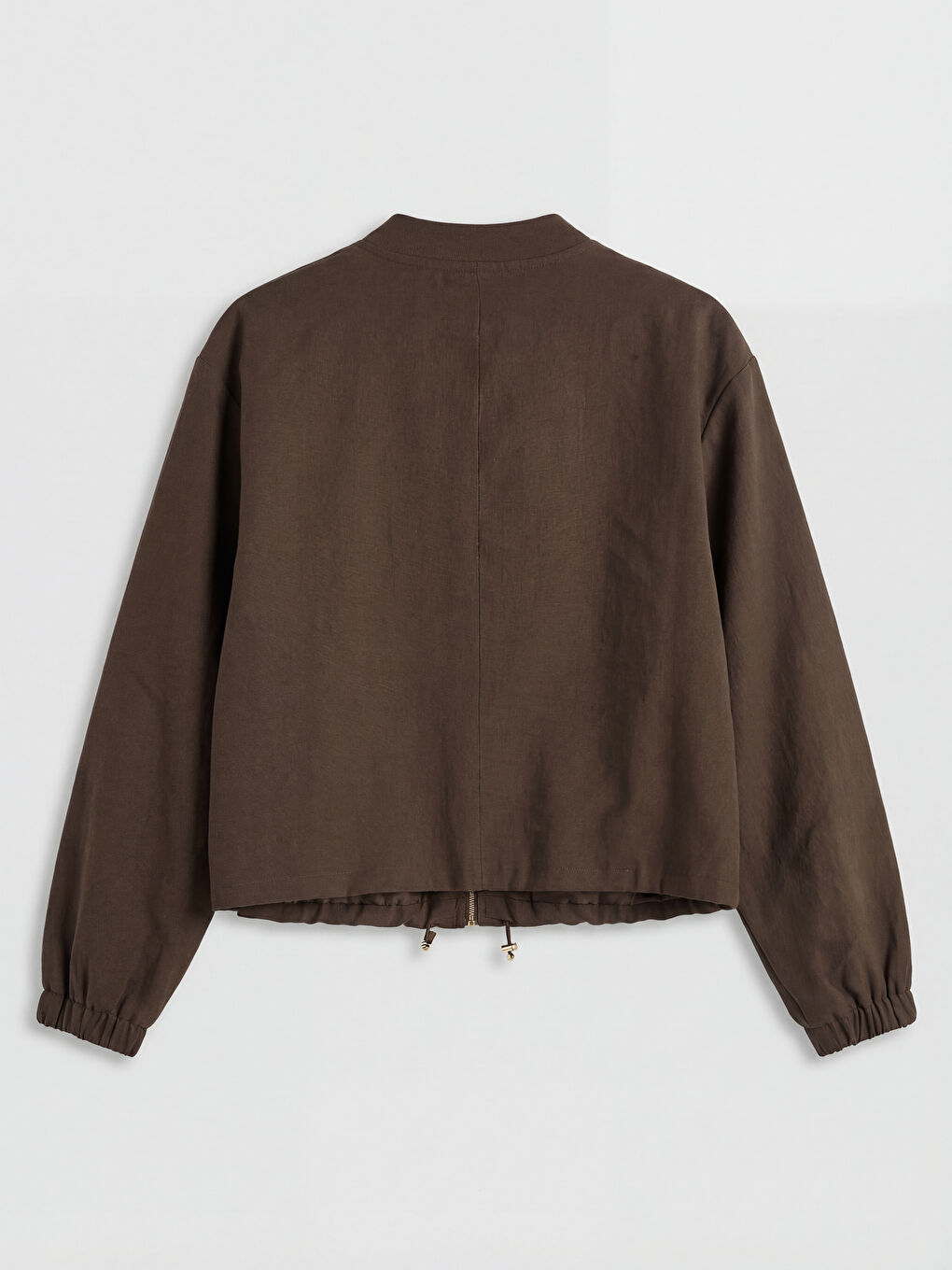 Haki Kolej Yaka Kadın Ceket-1