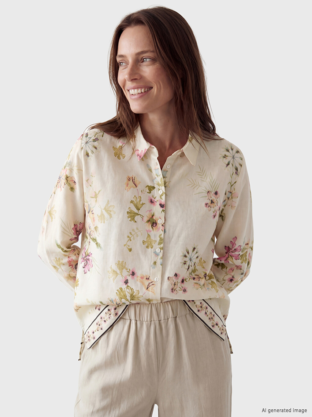 Floral Women's Shirt