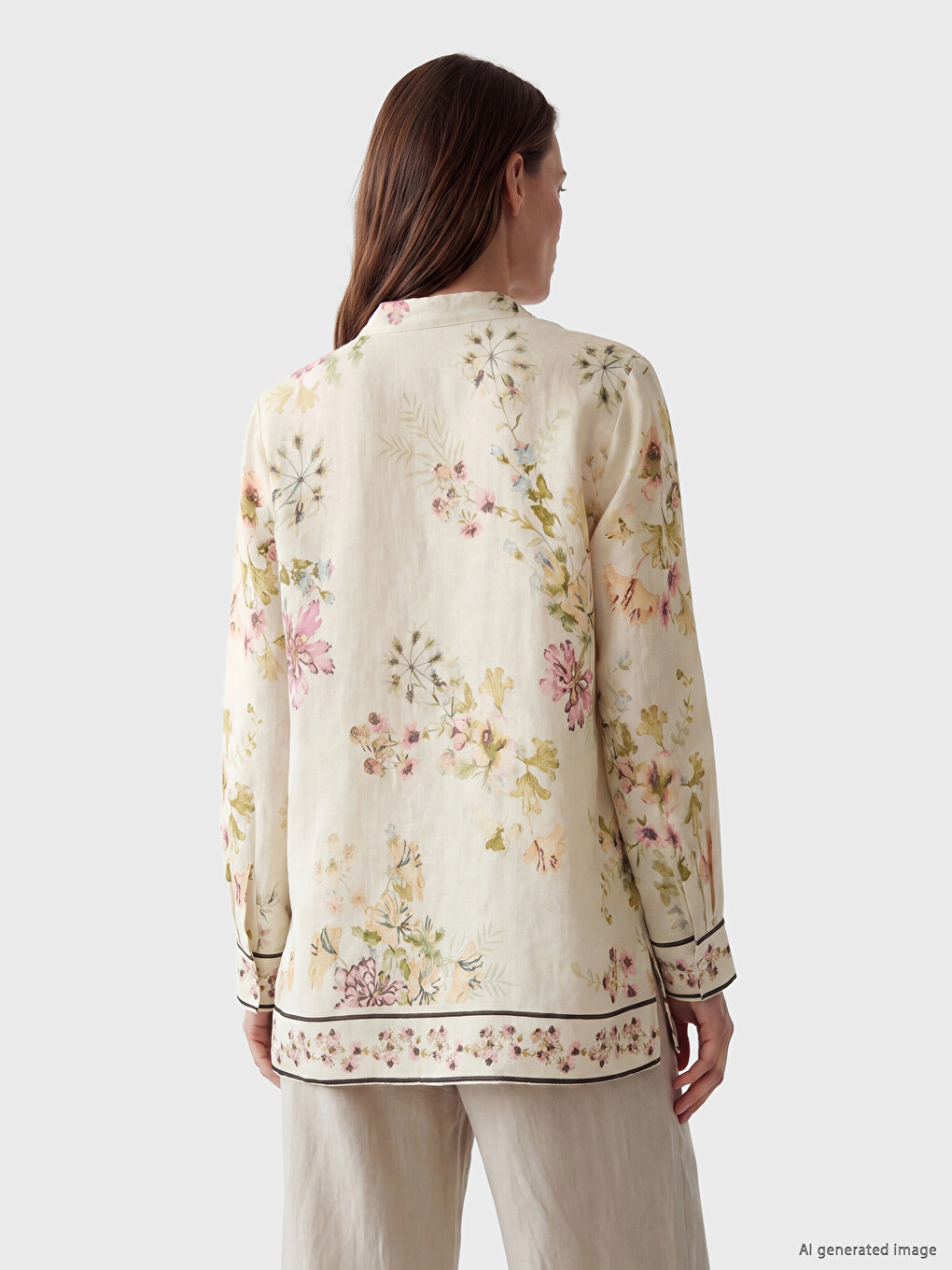 Floral Women's Shirt-3