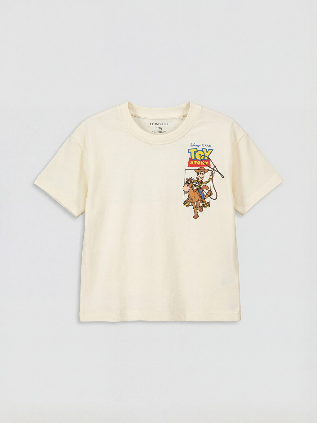 Crew Neck Toy Story Printed Boys' T-shirt