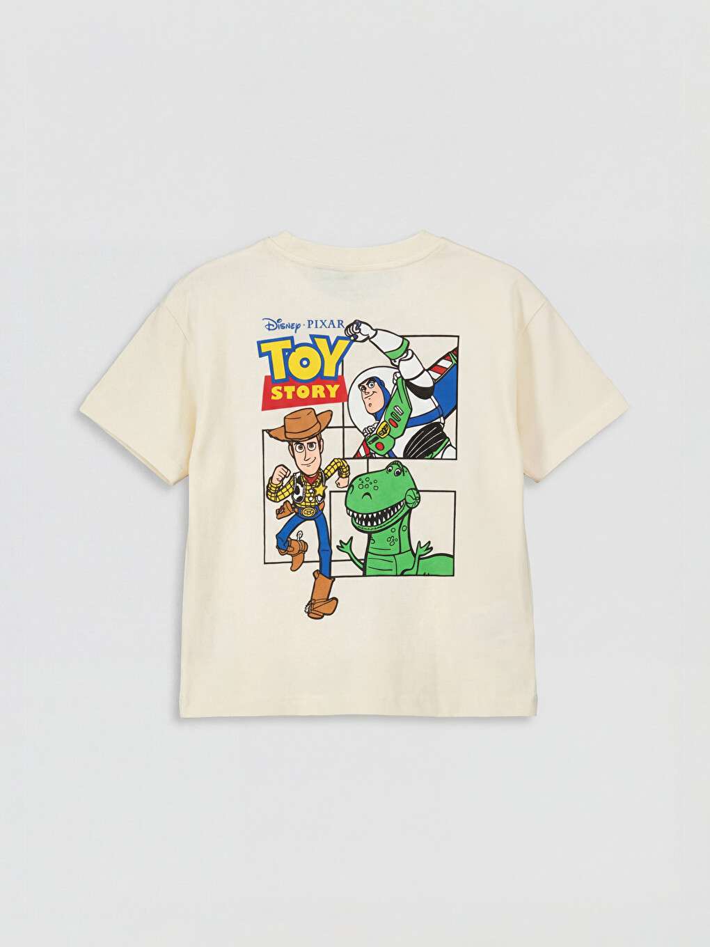Crew Neck Toy Story Printed Boys' T-shirt-1