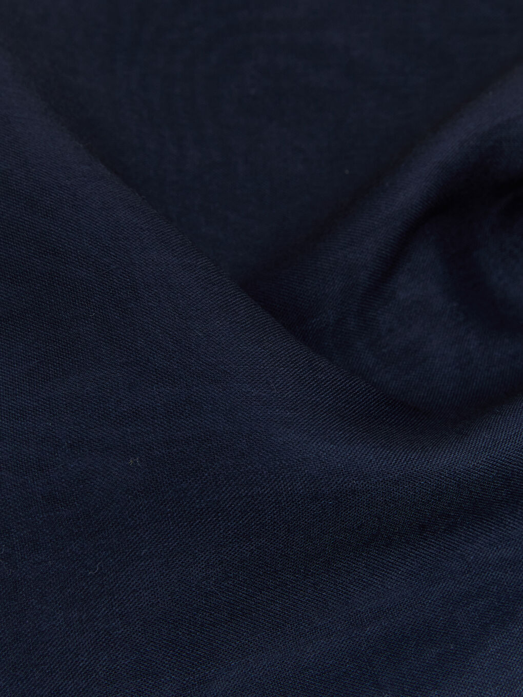 Lacivert Renk Bloklu Kadın Şal-2