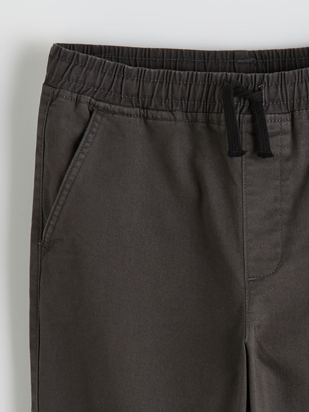 Antrasit Erkek Çocuk Polar Astarlı Jogger Pantolon-2