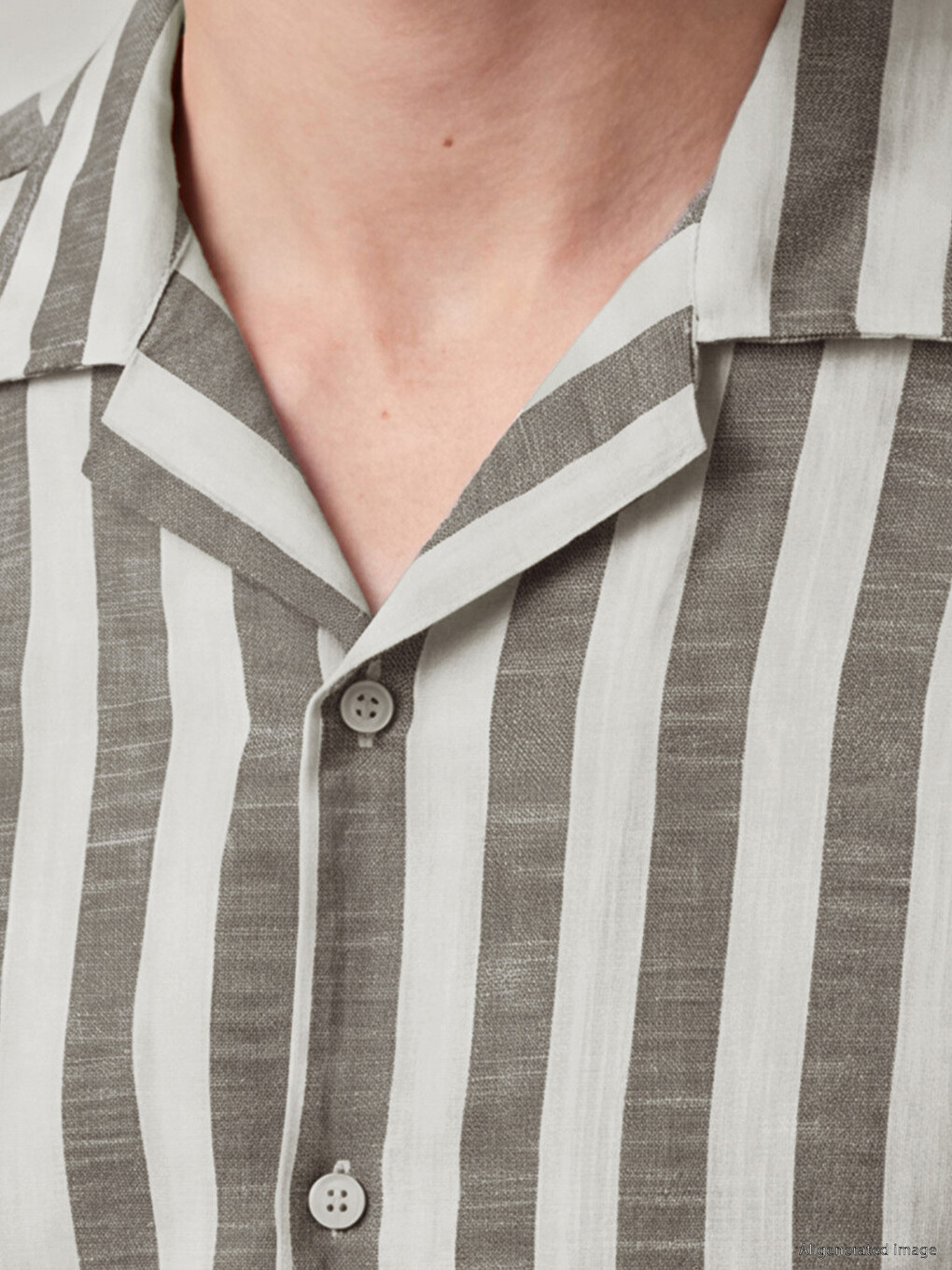 Regular Fit Striped Men's Shirt-2