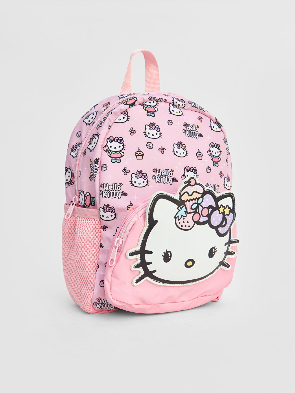 Pembe Hello Kitty Baskılı Kız Çocuk Sırt Çantası