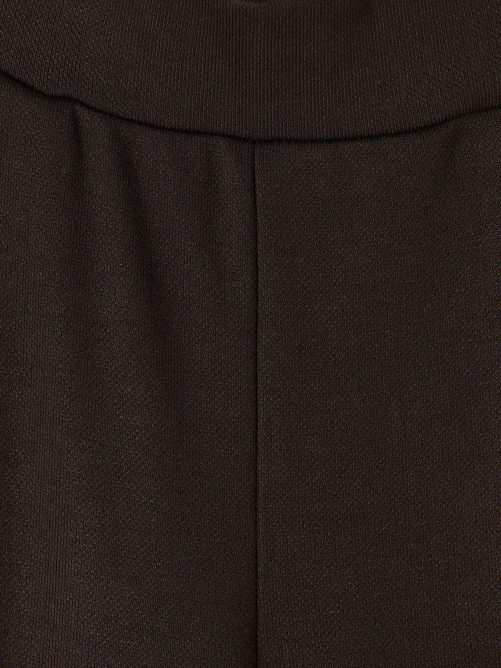 Kahverengi Beli Lastikli Geniş Paça Kadın Pantolon-2