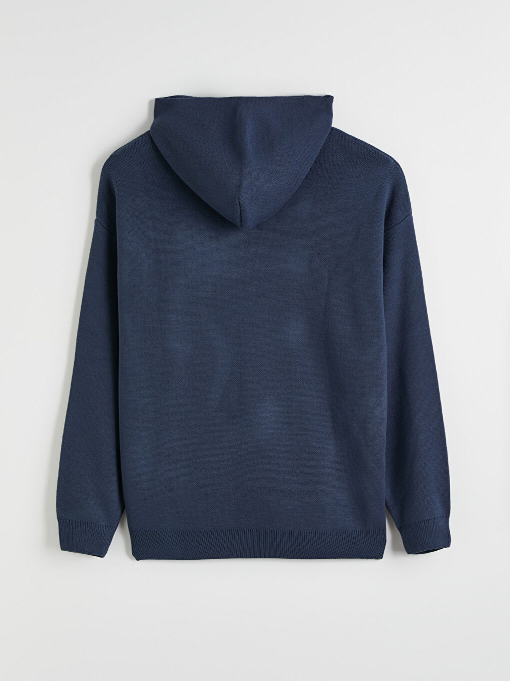 İndigo Regular Fit Kapüşonlu Erkek Triko Kazak-2