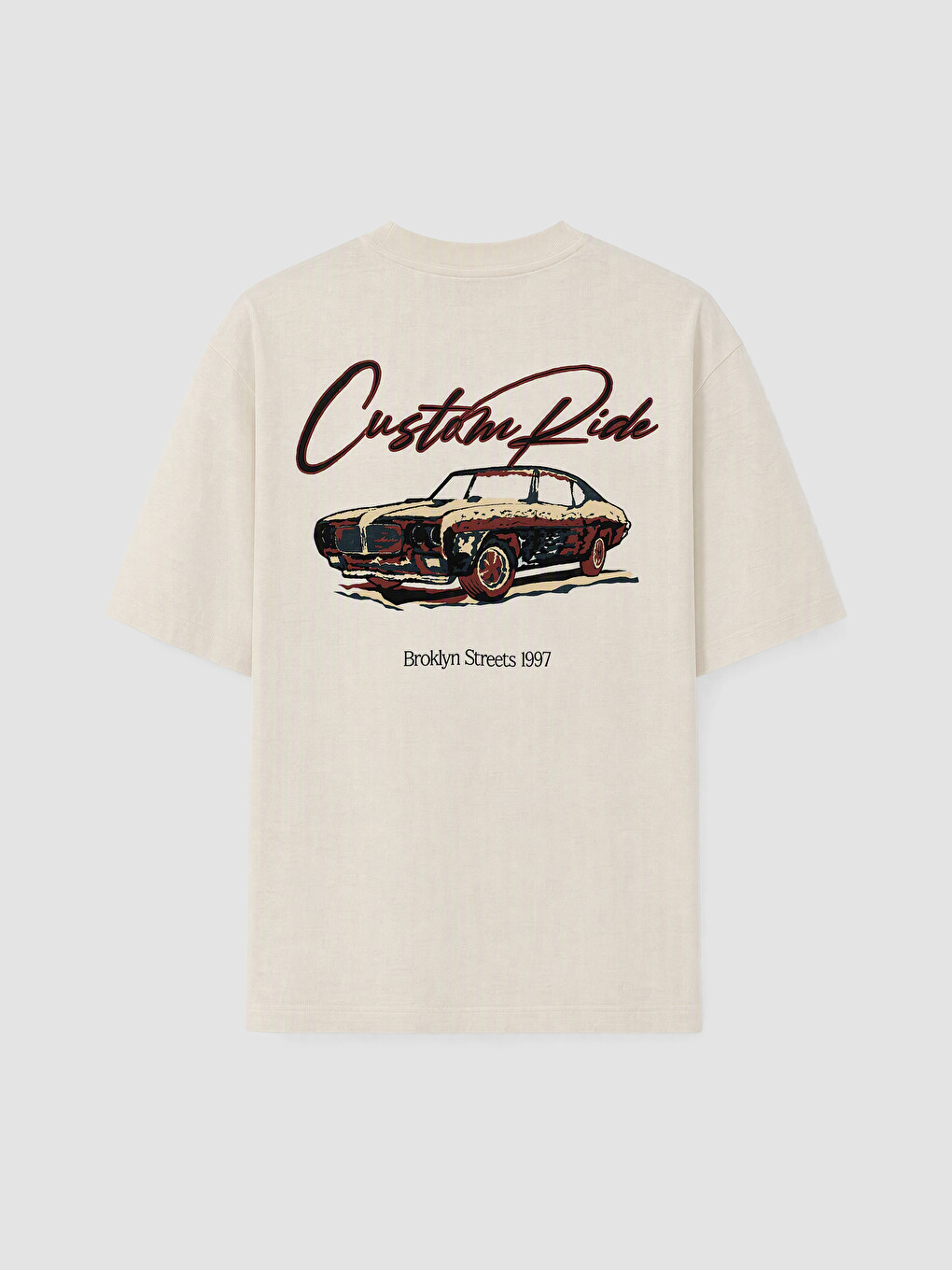 Crew Neck Jersey Men's T-shirt-1