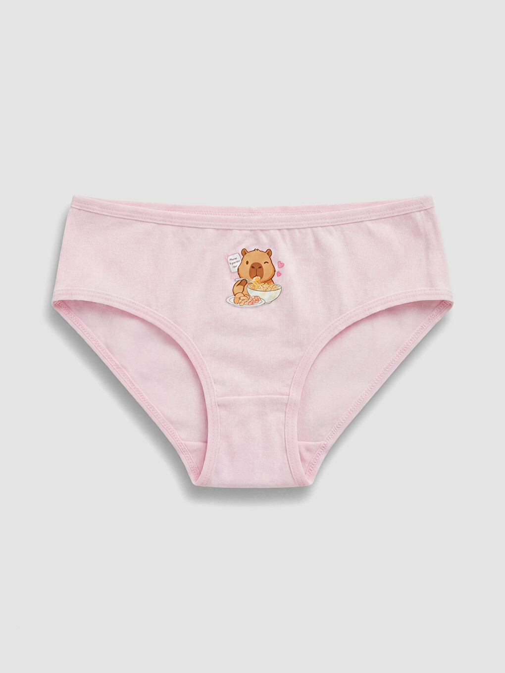 Pembe Baskılı Kız Çocuk Külot