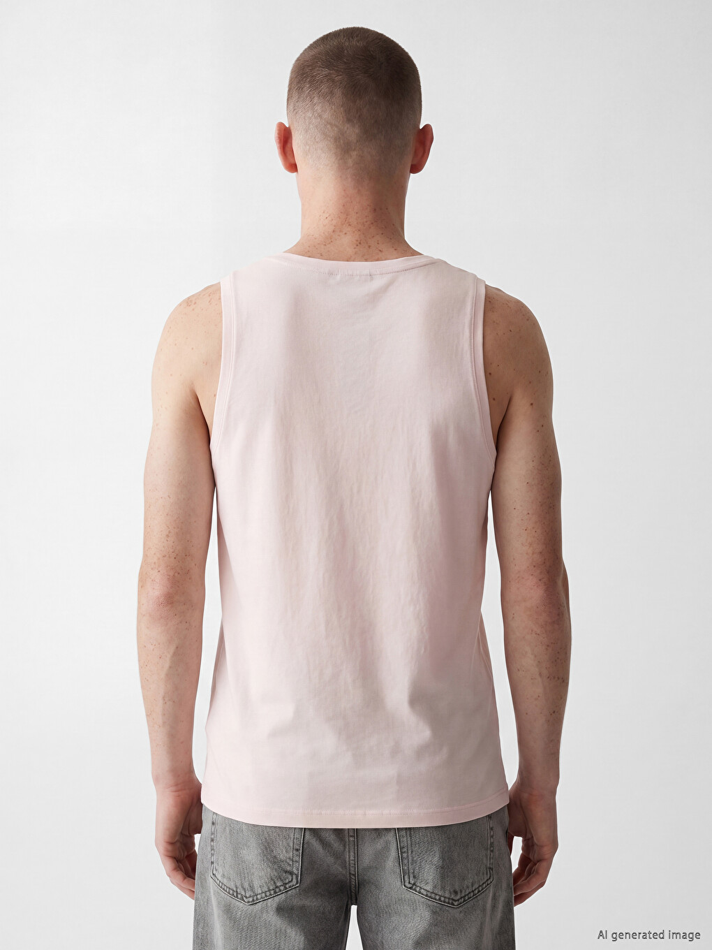 Man Pink T-Shirt-3