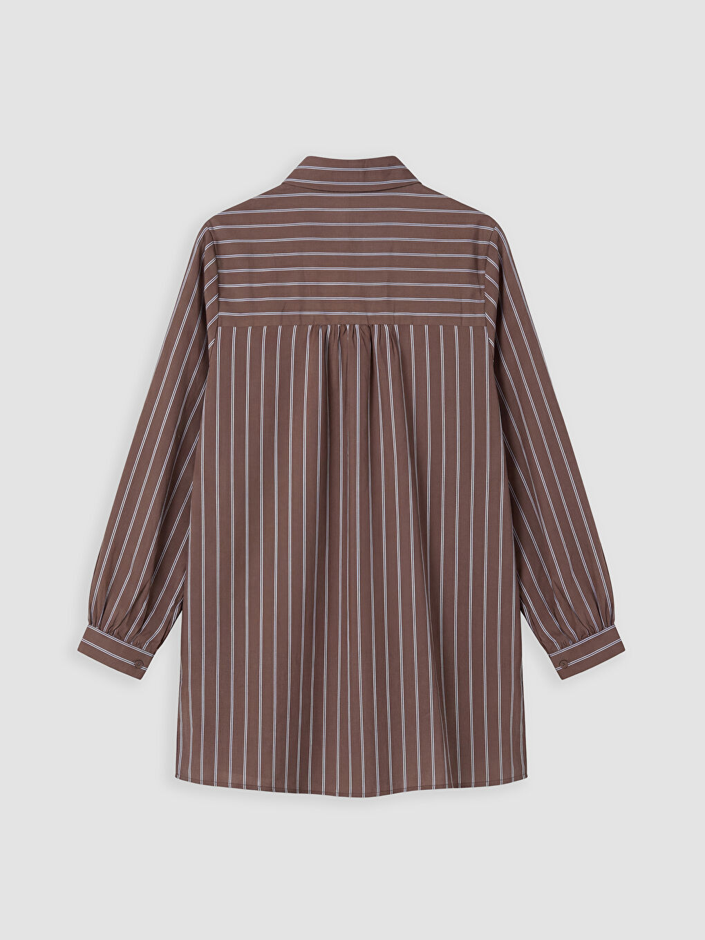Striped Women's Shirt Tunic-1